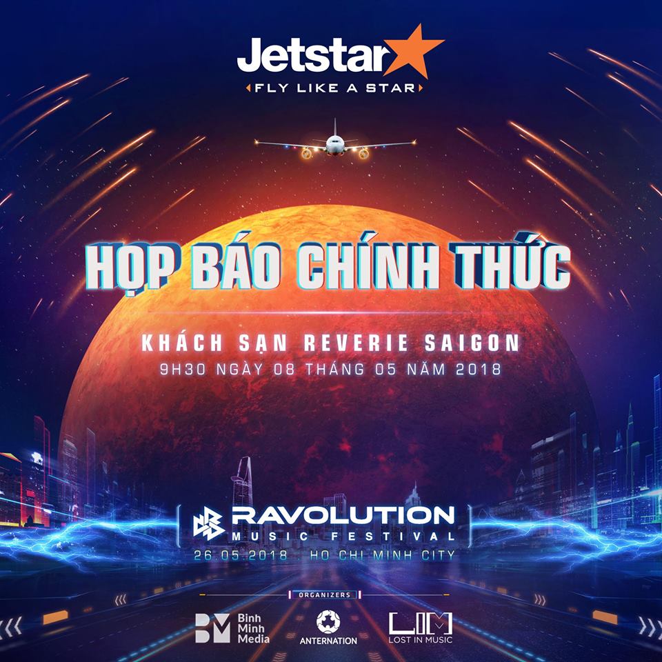 Ravolution Music Festival Công Bố Thông Tin Chính Thức