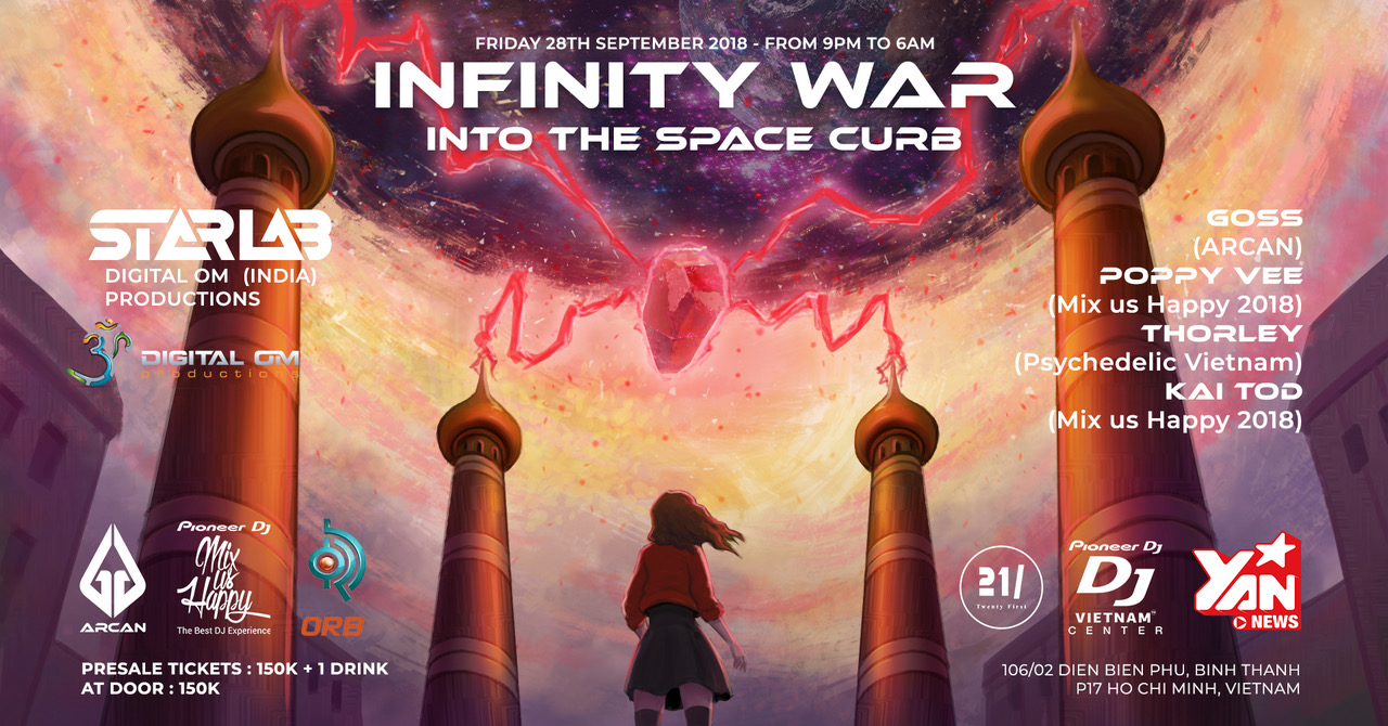 Infinity War - W./ Starlab (Digital Om) - Arcan x Mix Us Happy [Event]