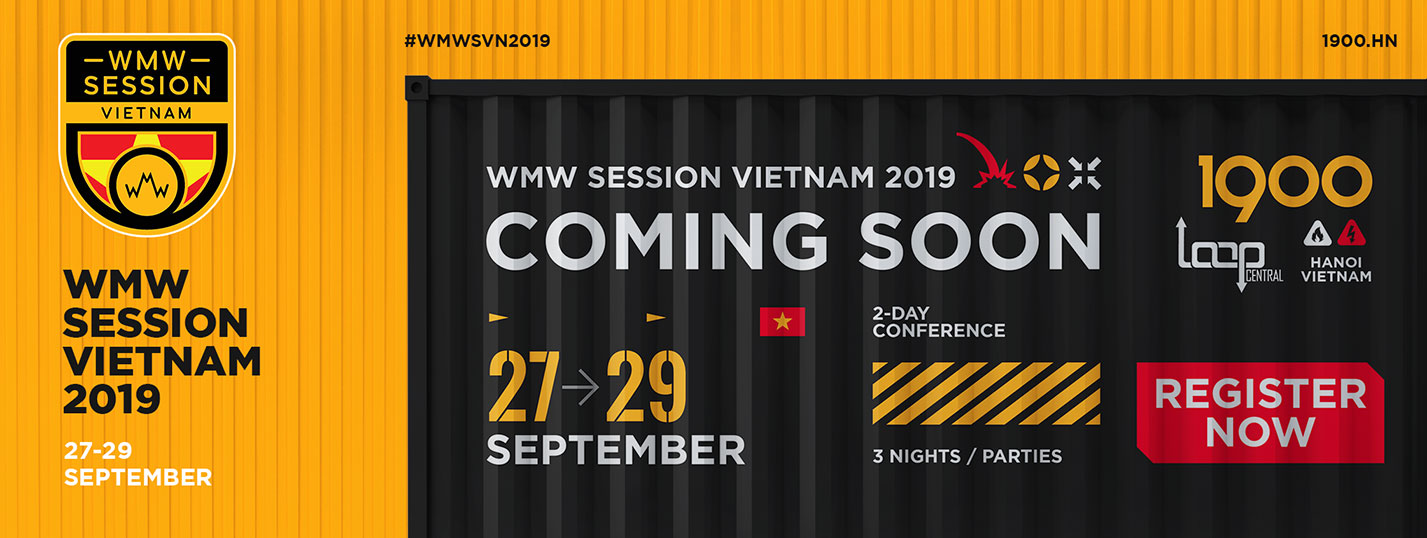 WMW Session Vietnam 2019 Công Bố Trở Lại Cuối Tháng 9