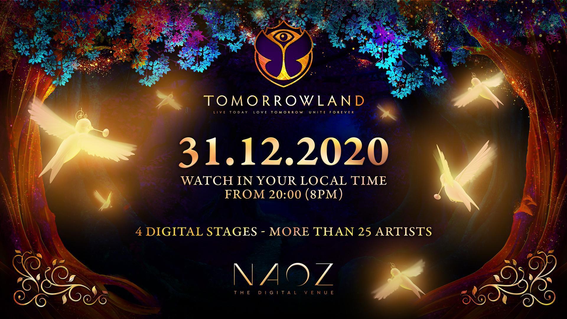 Tomorrowland Tung Video Nhá Hàng Lễ Hội Ảo Chào Năm Mới 2021