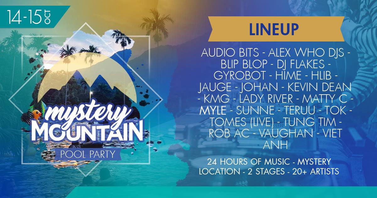 Mystery Mountain Pool Party 2.0