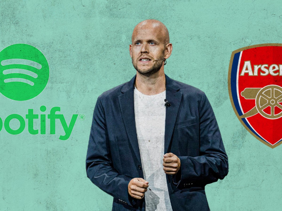 Chủ Sở Hữu Của Spotify Xem Xét Nâng Mức Giá Hỏi Mua CLB Arsenal Lên Thành 2 Tỷ Bảng Anh.