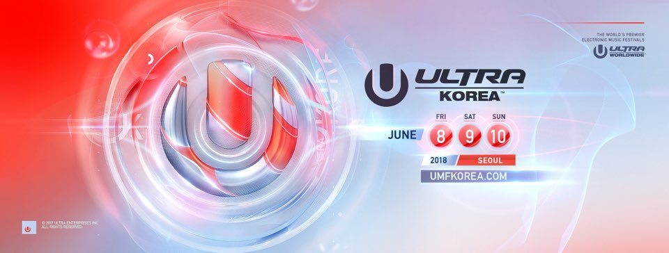 Ultra Music Festival Hàn Quốc 2018 Tung Line-up Phase 1