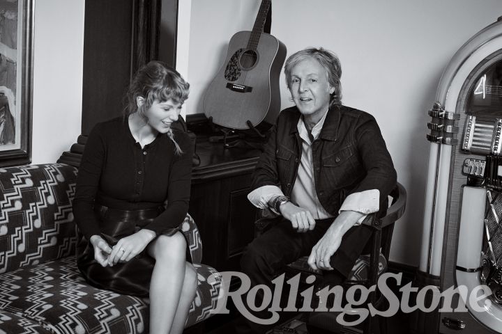 Taylor Swift Xuất Hiện Cùng Huyền Thoại Paul McCartney Trên Bìa Tạp Chí Rolling Stone Số Đặc Biệt
