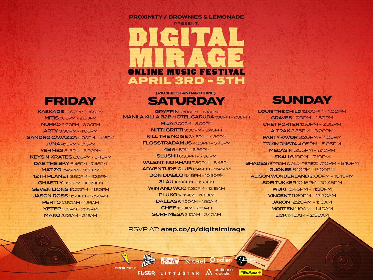 Lễ Hội Trực Tuyến Digital Mirage Festival Gây Quỹ Được Hơn 300 Nghìn Đô!