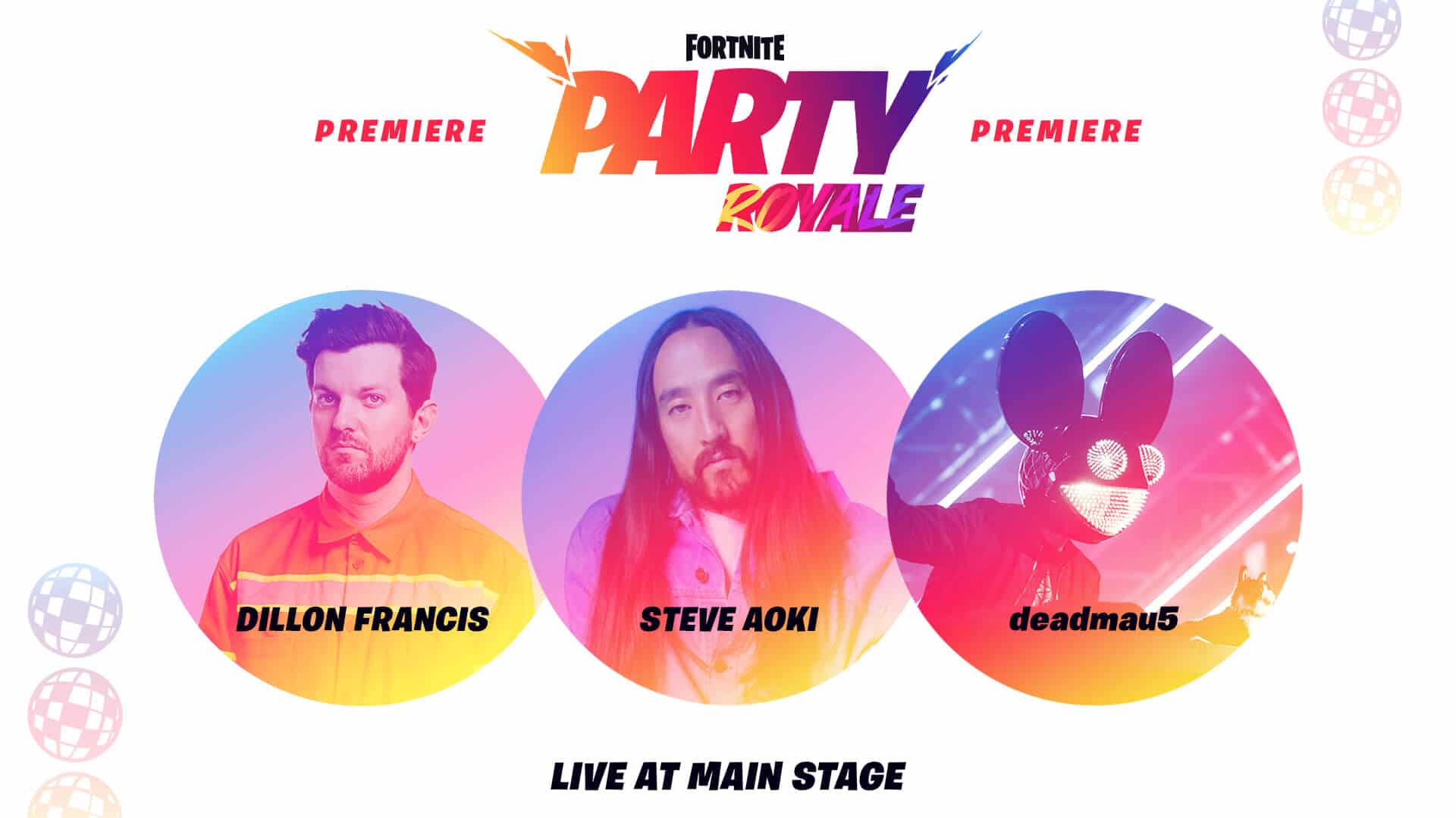Deadmau5, Steve Aoki Và Dillon Francis Biểu Diễn Tại Lễ Hội Trực Tuyến Của Fortnite