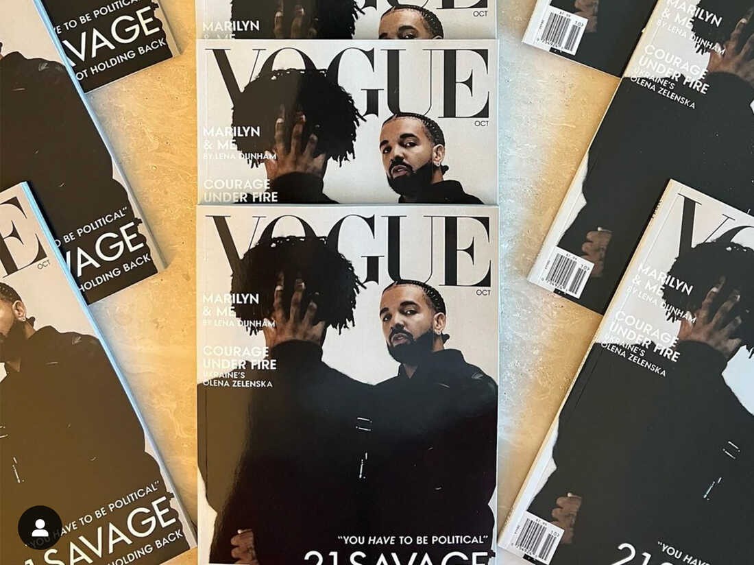 Drake và 21 Savage Đối Mặt Với Vụ Kiện Trị Giá 4 Triệu USD Liên Quan Tới Việc Giả Mạo Bìa Tạp Chí Vogue