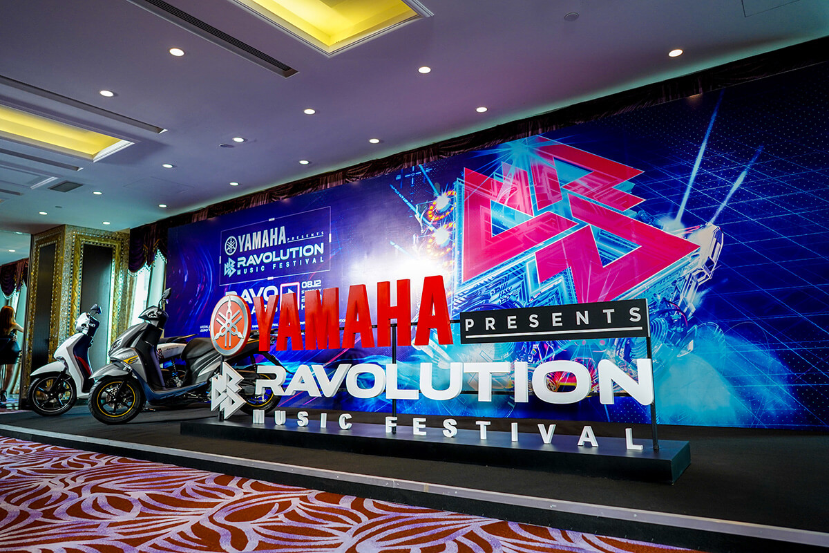 Họp Báo YAMAHA Presents Ravolution Music Festival - RAVO 3 Years