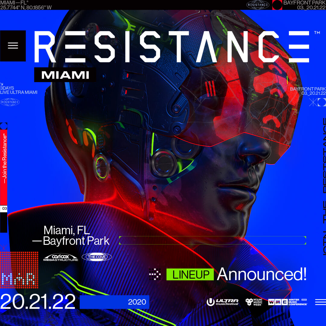 Resistance Tung Lineup Ultra Music Festival 2020 Đầy Thú Vị!