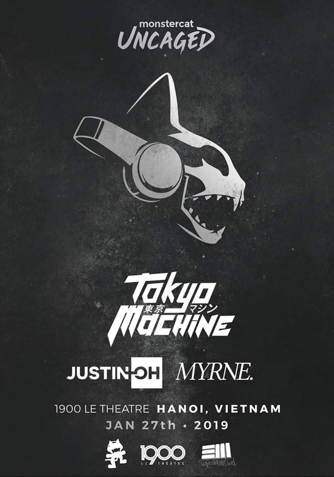 Roadtrip to 1900 #34: Tokyo Machine, Justin Oh, Myrne | Sun 27.1 [Event Hanoi]