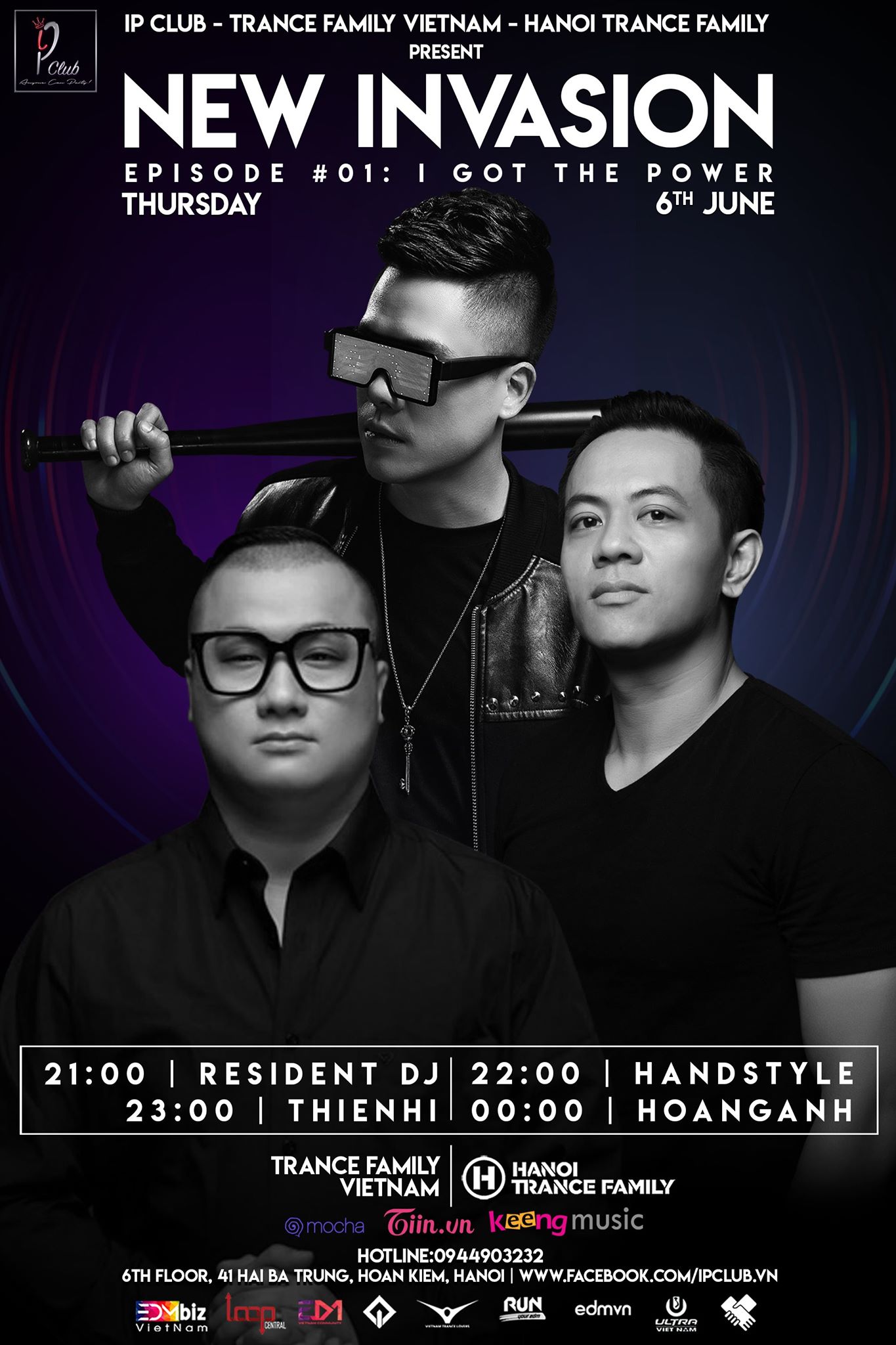New Invasion #1: I Got the Power featuring HOÀNG ANH, THIỆN HÍ & HAND.STYLE [Event Hà Nội]