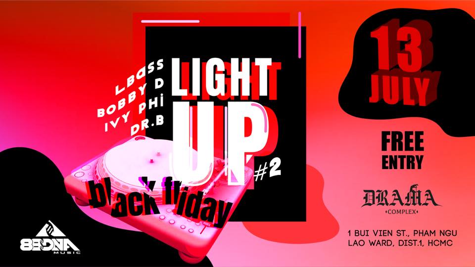 Chuỗi Sự Kiện Light Up Trở Lại Với Chủ Đề Black Friday [Event Saigon]