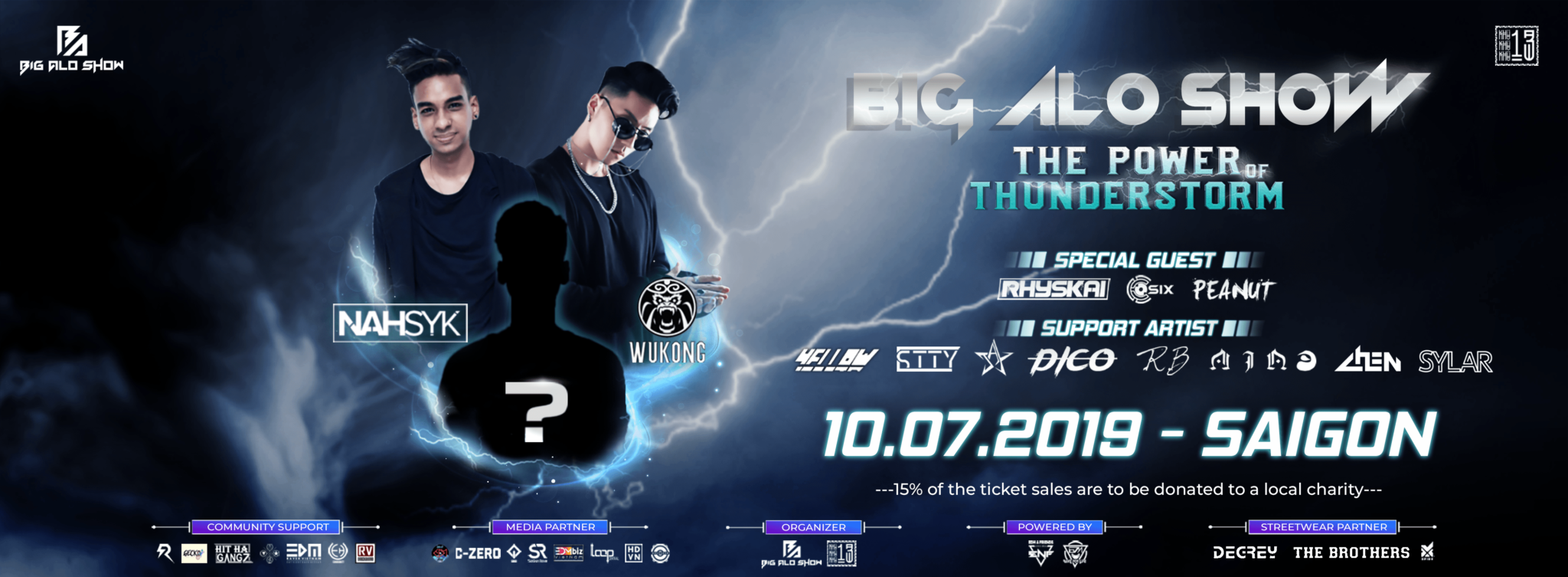 Big Alo Show: The Power Of Thunderstorm [Event Saigon]