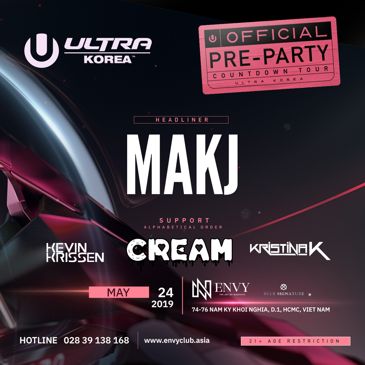 ENVY - Official Ultra Korea Pre-Party 2019 [Event Sài Gòn]