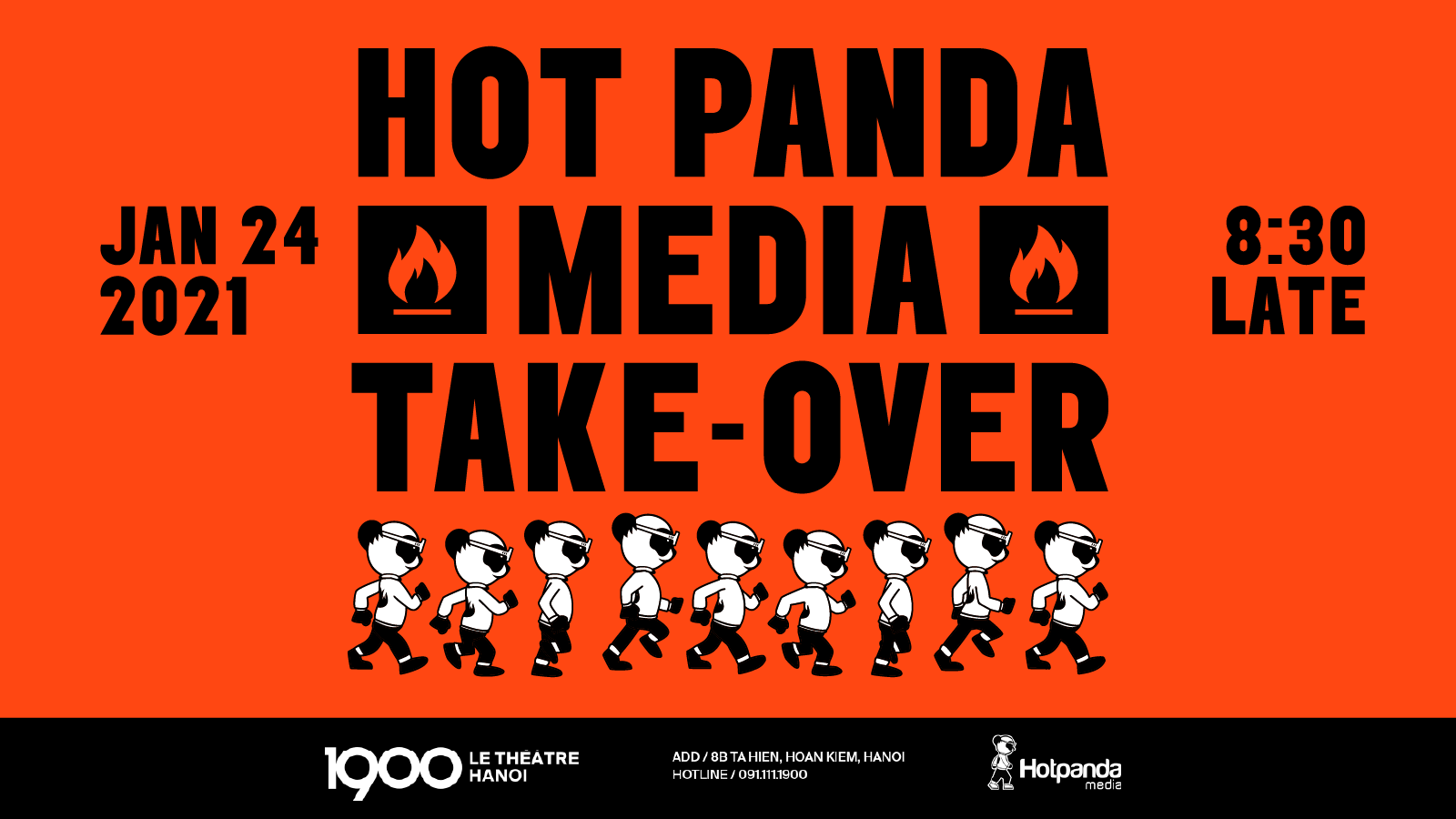 Hot Panda Media 1900 Take Over - Cuộc Đổ Bộ Của Dàn Nghệ Sĩ Tài Năng Nhà Gấu Trúc