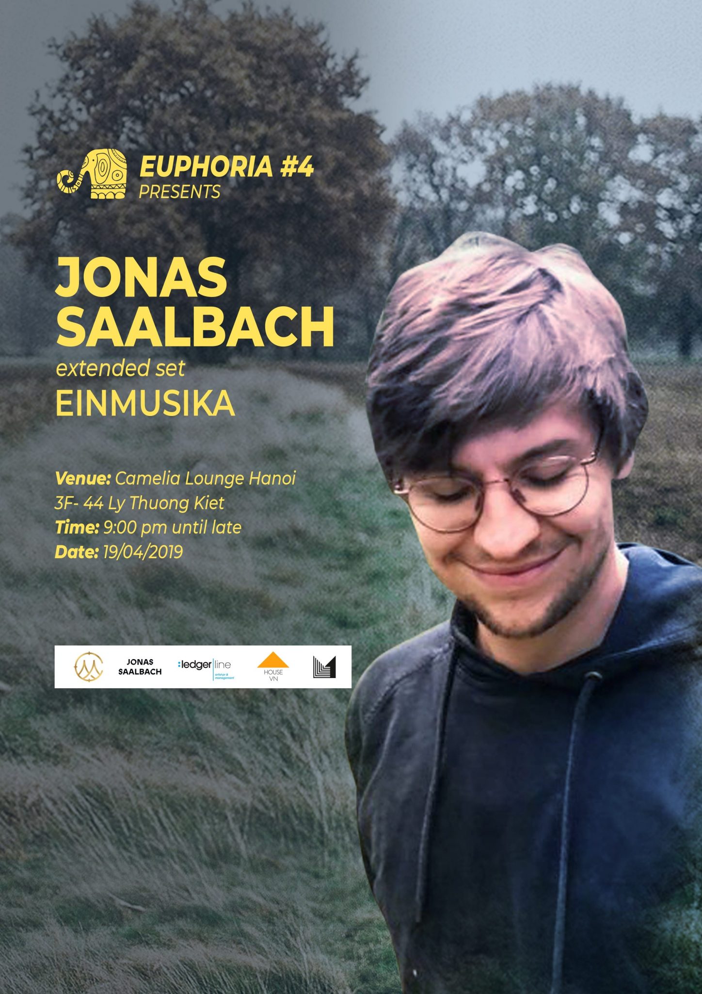 Euphoria #4 presents Jonas Saalbach [Event Hà Nội]